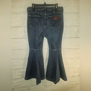 Wrangler Women's Retro High Rise Flare Bell Bottom Jeans Size 31x30